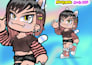 do create chibi y2k illustration for vtuber character
